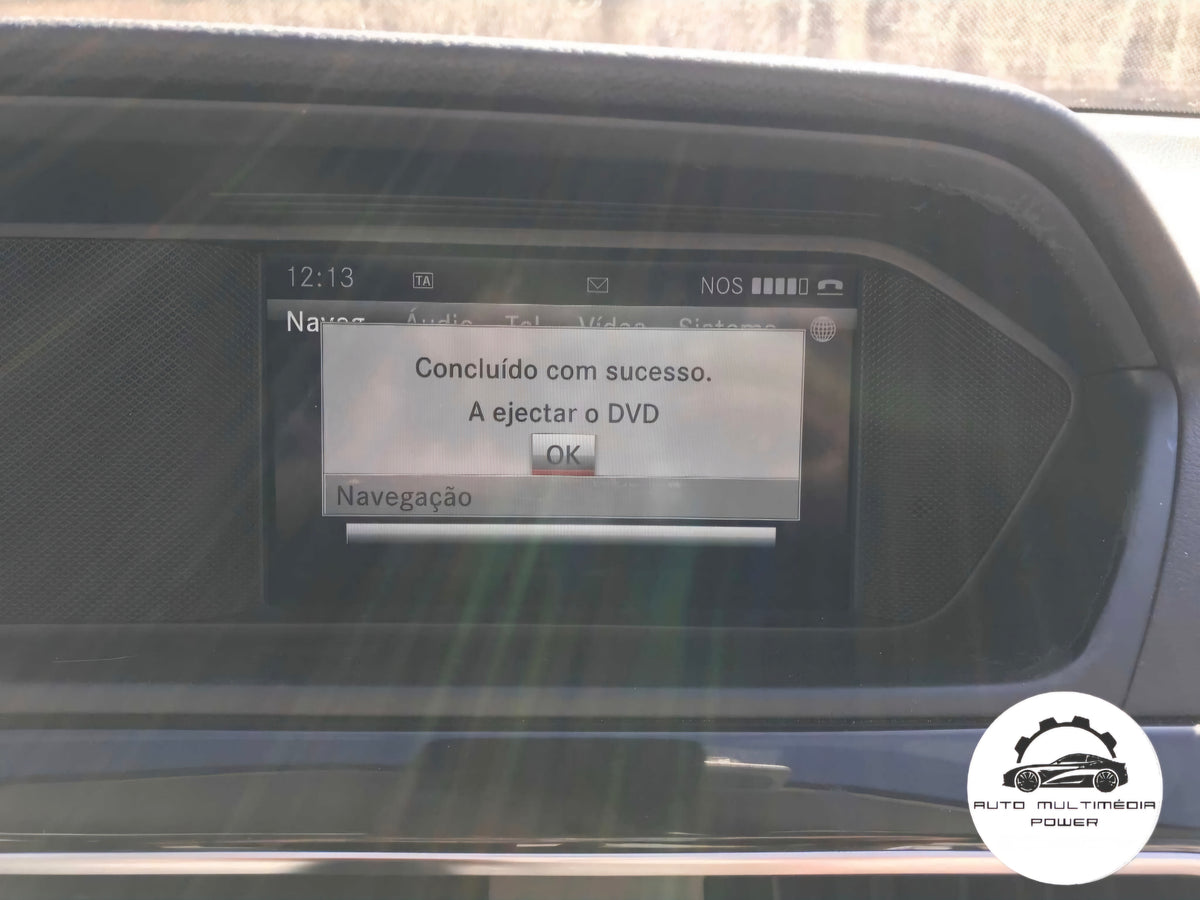 MERCEDES-BENZ - Sistema NTG 4.5 / 4.7 - Atualização Mapas GPS Nav v24 2024
