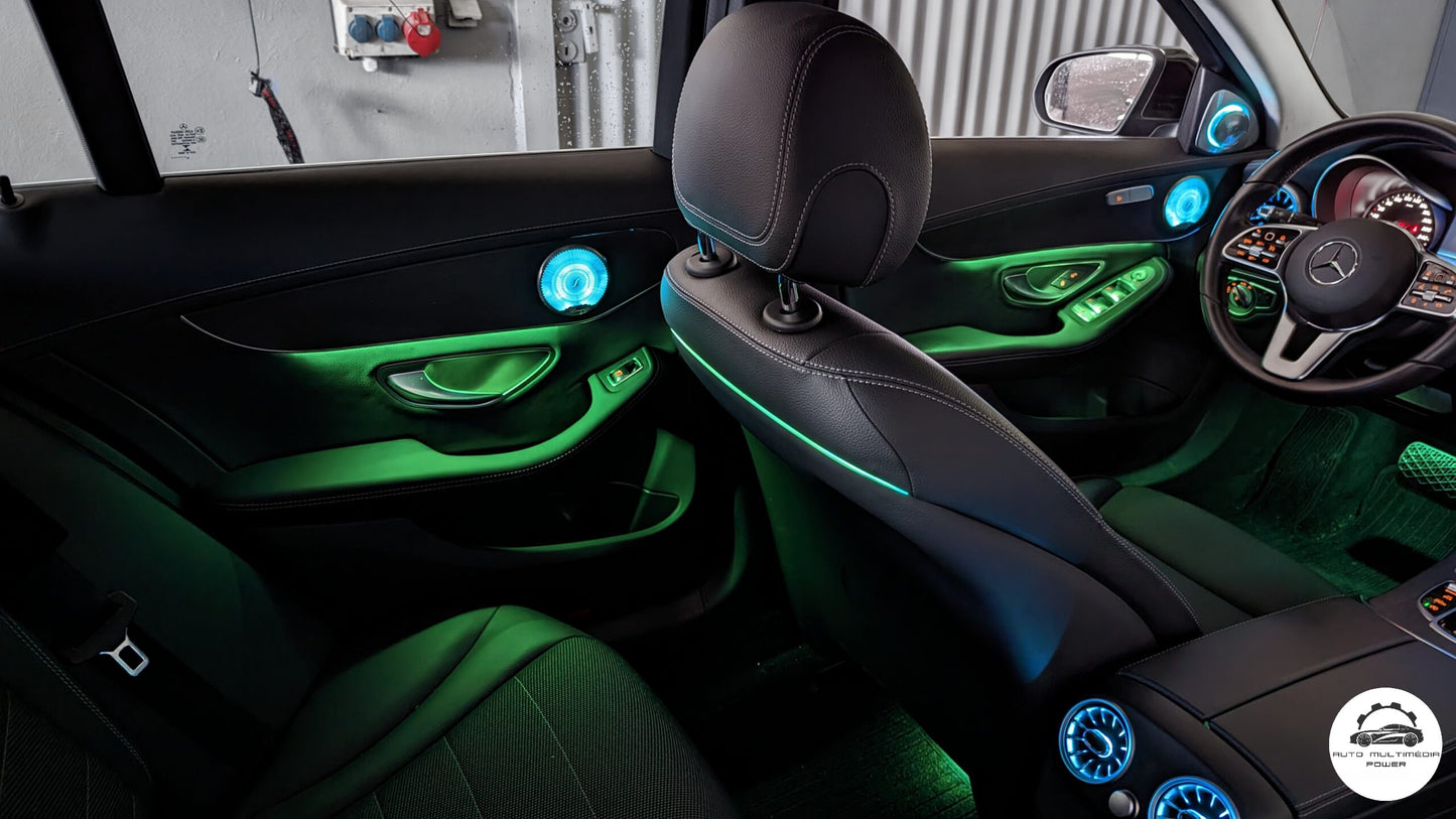 MERCEDES-BENZ - GLC X253 - Iluminação Ambiente / Ambient Lighting