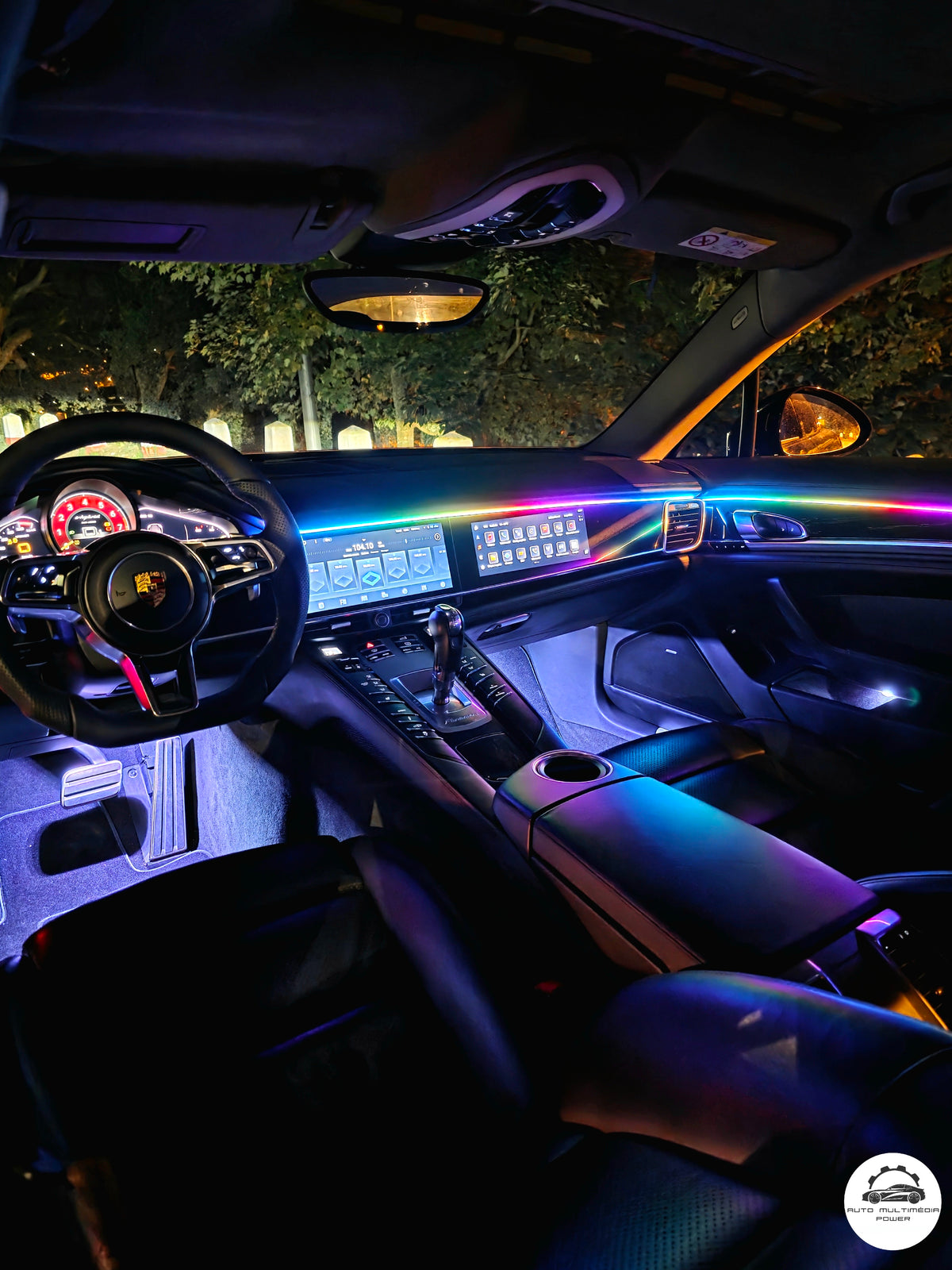 PORSCHE - PANAMERA 970 - Iluminação Ambiente / Ambient Lighting