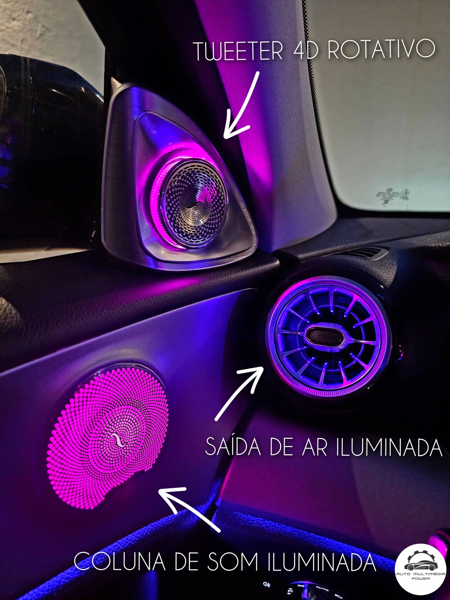 MERCEDES-BENZ - CLASSE E W213 - Iluminação Ambiente / Ambient Lighting