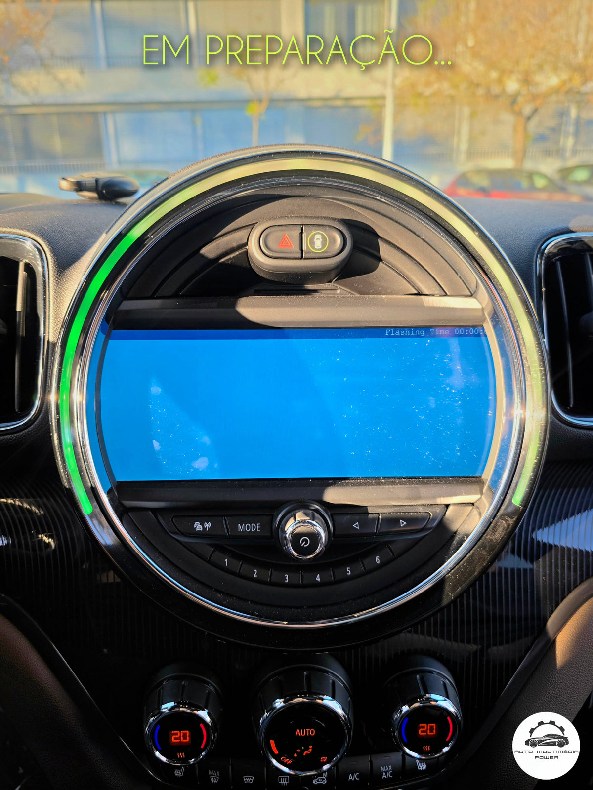 MINI - Sistema EVO ID5 & ID6 - Ativação Apple CarPlay + VIM + Espelhamento Ecrã Android