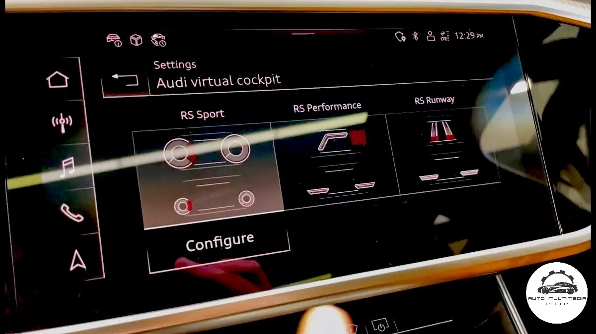 AUDI - Sistema MIB 3 - Ativação do Layout Sport FPK2 (Sport Display) S & RS Virtual Cockpit