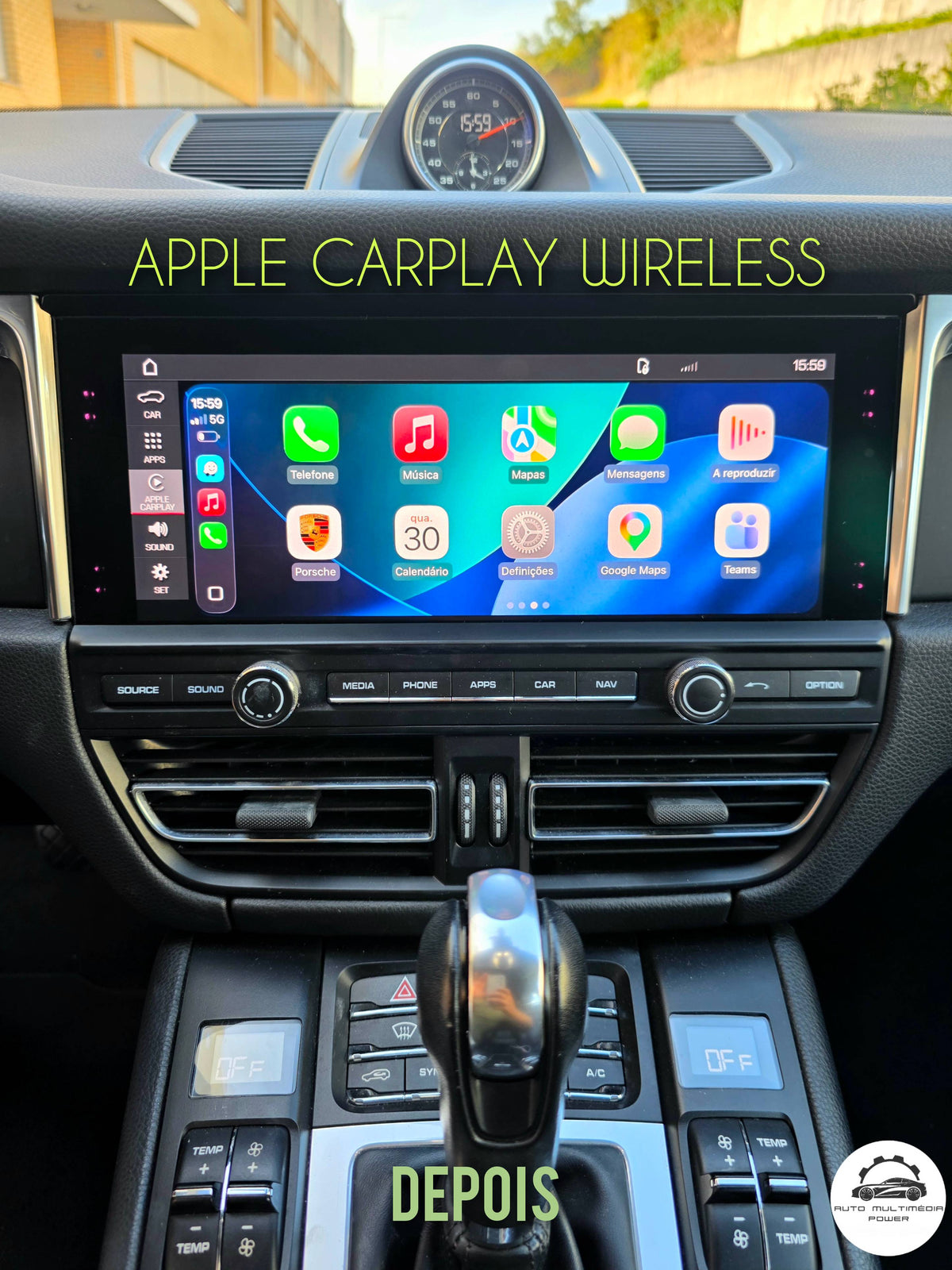 PORSCHE - Sistema PCM 5.0 - MMI MH2p - Ativação CarPlay / Andoid Auto FullScreen ou WideScreen