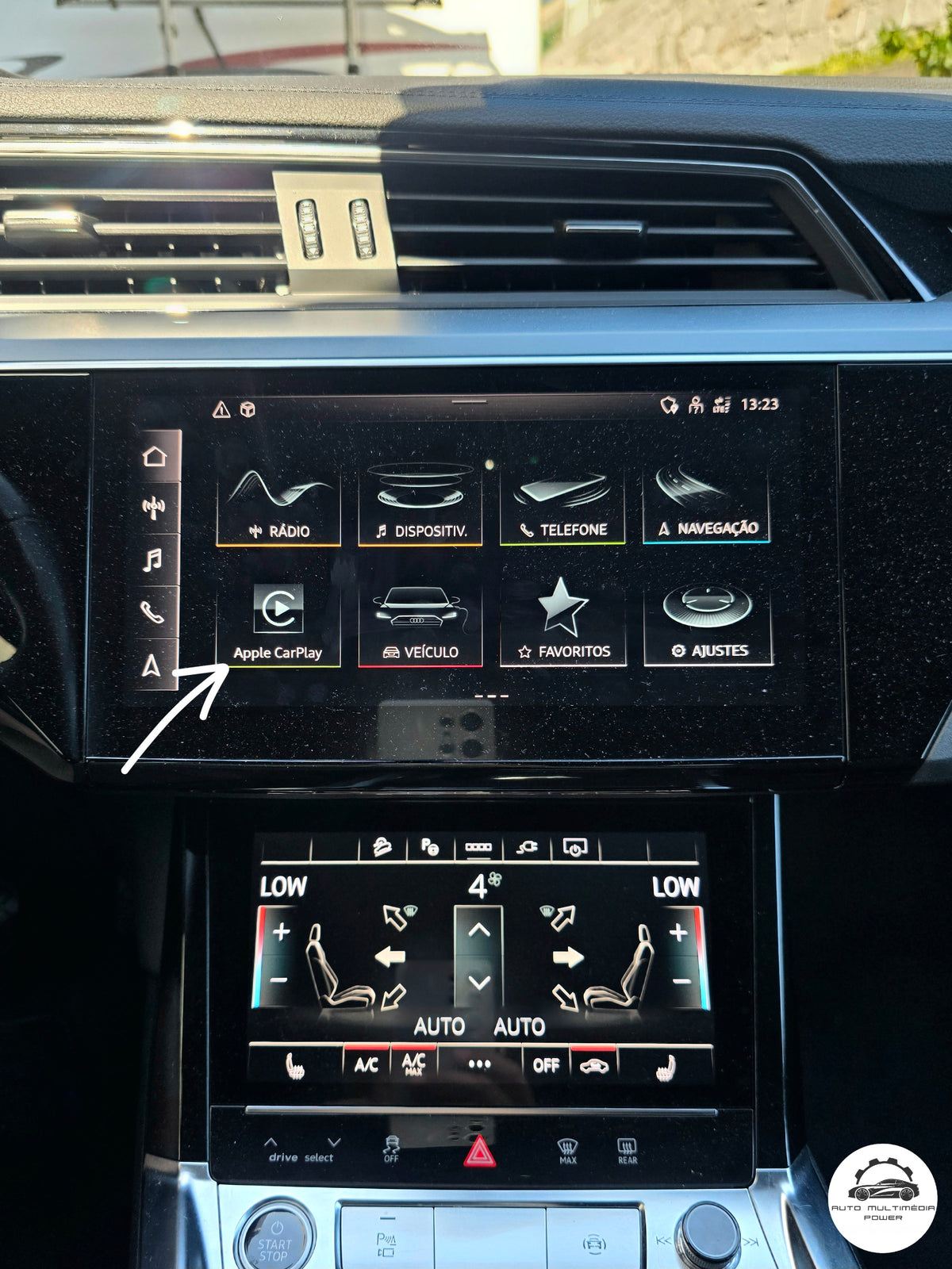 AUDI - Sistema MMI MIB3 / MHI3 - Ativação Aplicativo Phone Apps: Apple CarPlay & Google Android Auto Wireless