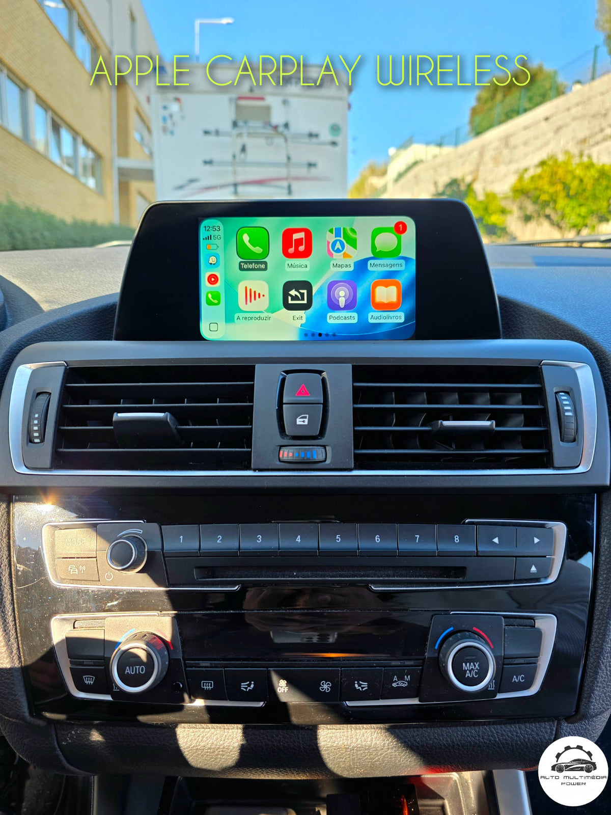 BMW - Sistema NBT ID4 - Instalação Box / Módulo Apple CarPlay & Google Android Auto Wireless