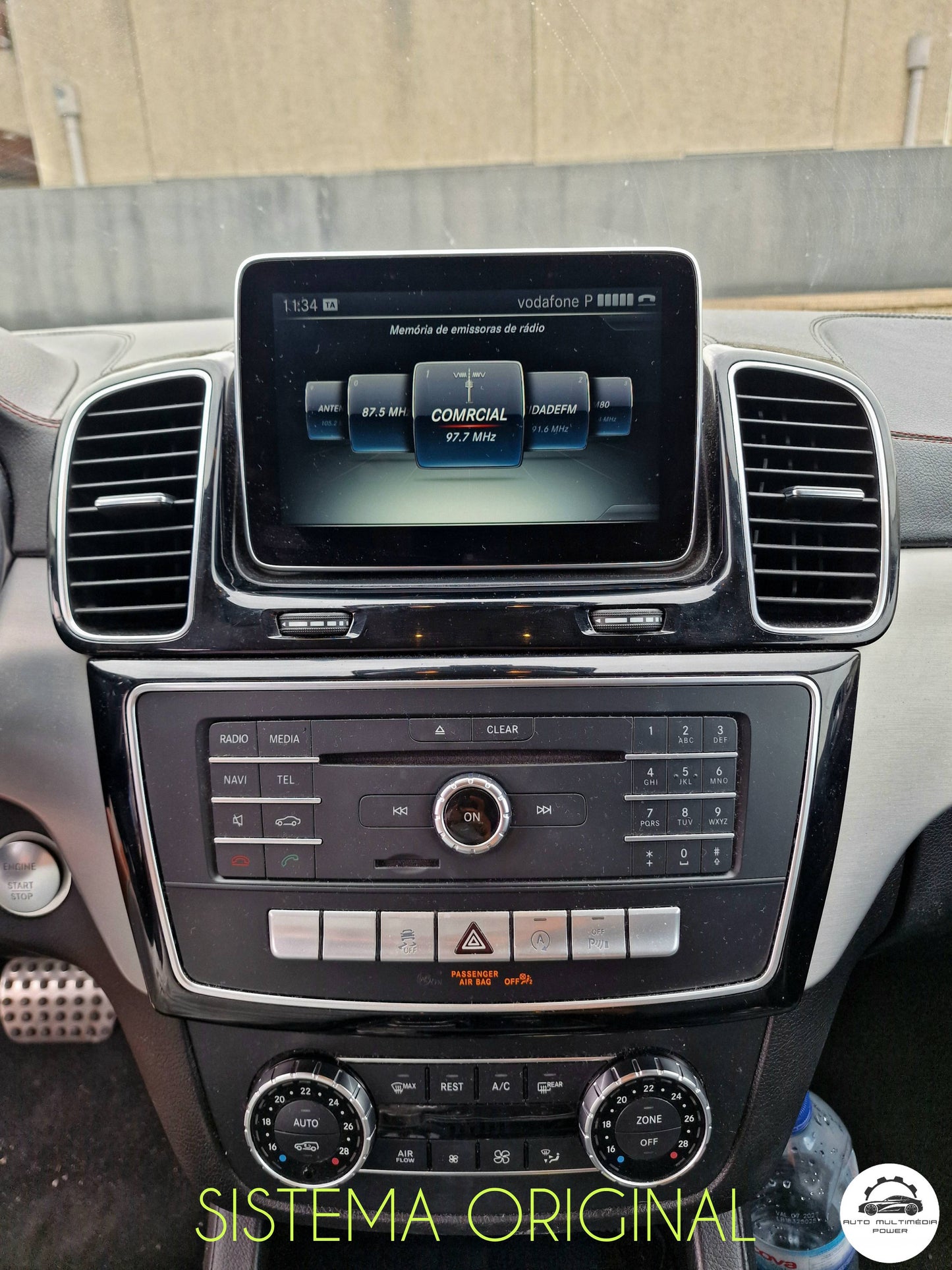 MERCEDES-BENZ - Classe GLE / GLS - Ecrã Touch Screen Android 14 - Apple CarPlay & Google Android Auto Wireless