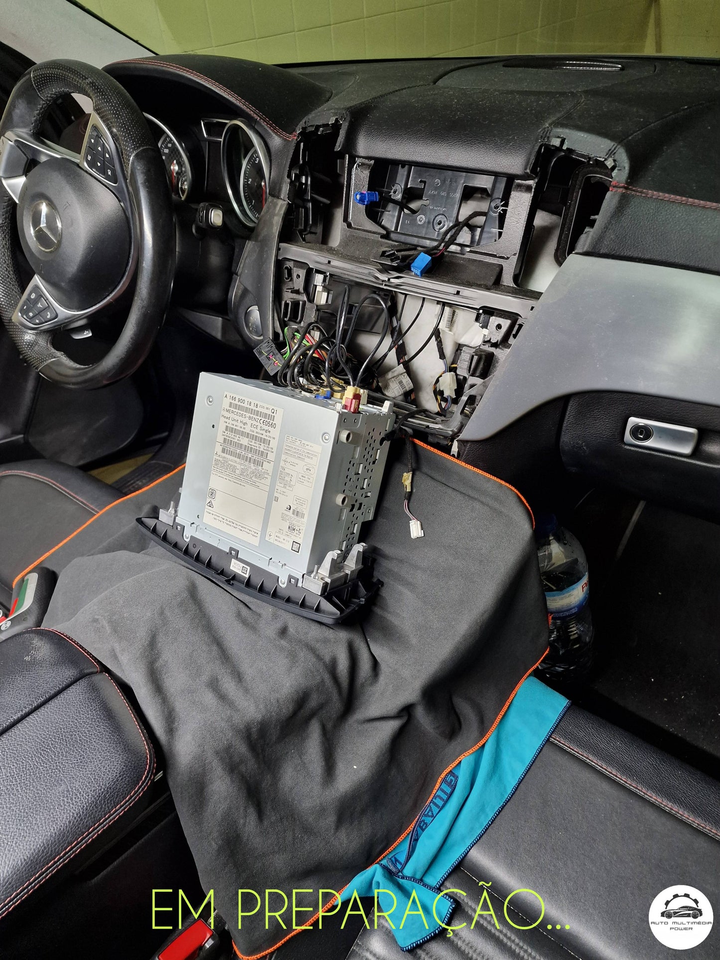 MERCEDES-BENZ - Classe GLE / GLS - Ecrã Touch Screen Android 14 - Apple CarPlay & Google Android Auto Wireless