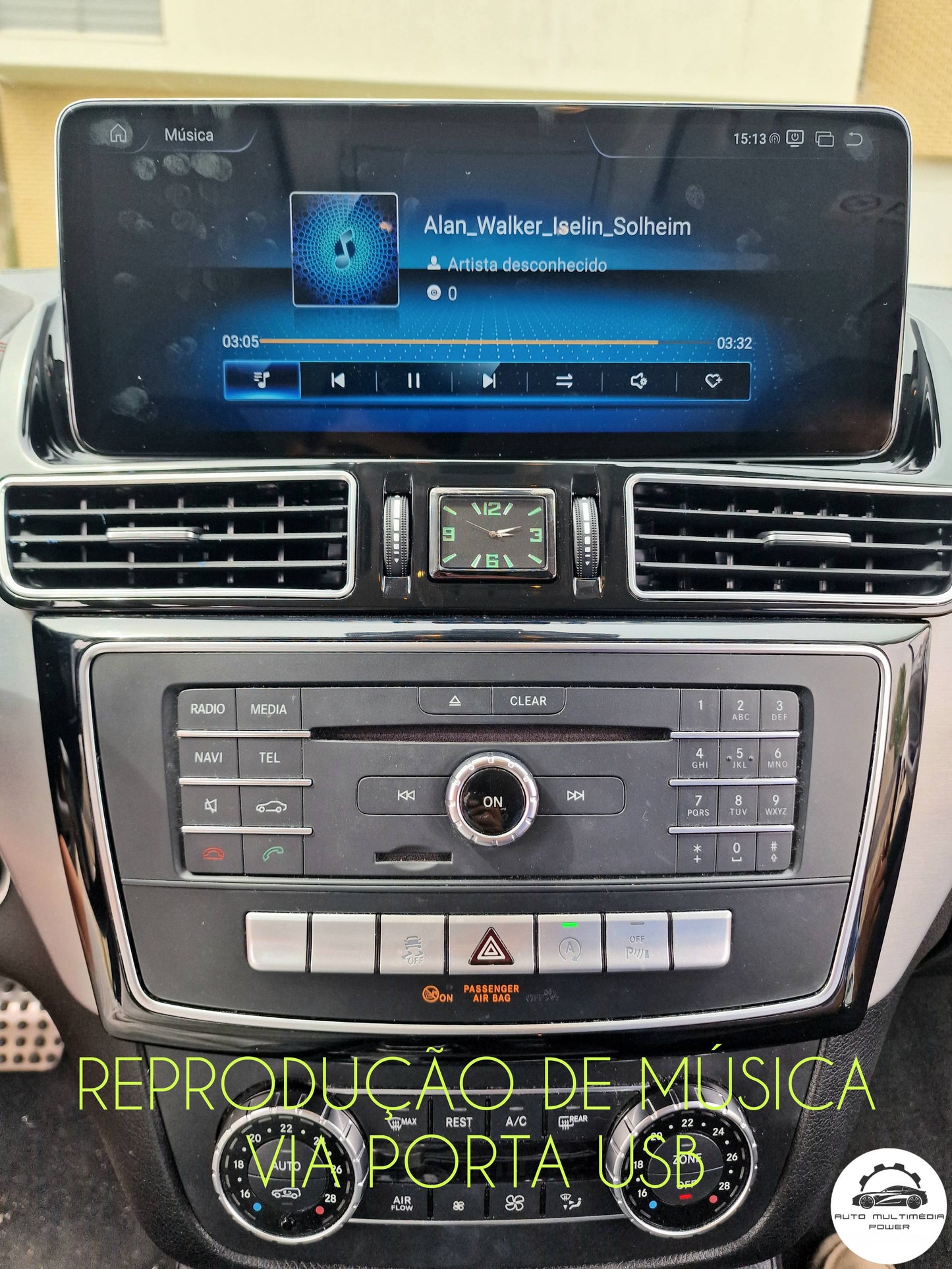 MERCEDES-BENZ - Classe GLE / GLS - Ecrã Touch Screen Android 14 - Apple CarPlay & Google Android Auto Wireless
