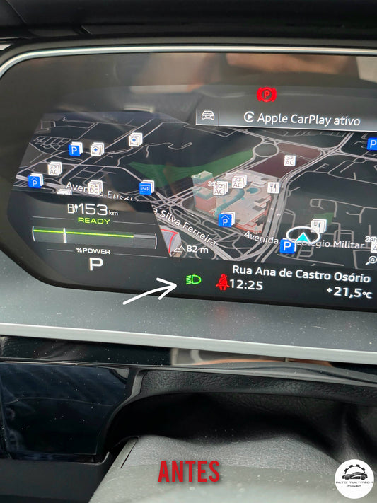 AUDI - Sistema MIB3 / MHI3 - Ativação Assistente de Luzes de Máximos