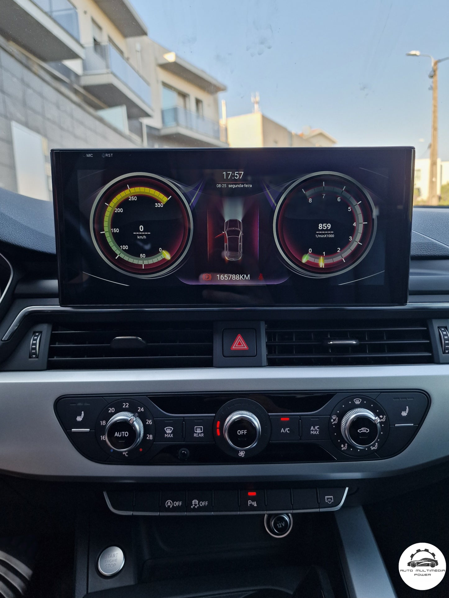 AUDI - A4 / A5 - MMI MIB 2 LOW (MHS2) & HIGH (MHI2) - Ecrã Touch Screen Android 14 - Apple CarPlay & Google Android Auto Wireless