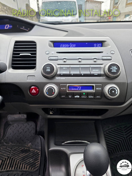 HONDA - CIVIC - 2005 a 2011 - Ecrã Touch Screen Android - CarPlay & Android Auto Wireless