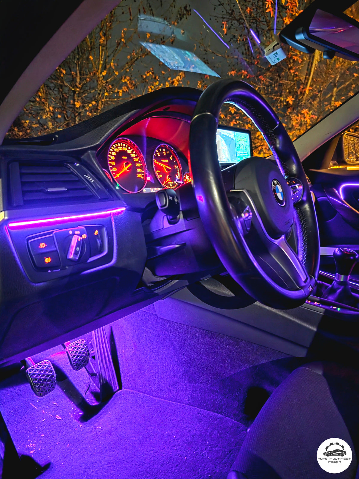 BMW - SÉRIE 3 F30 F31 F34 - Iluminação Ambiente / Ambient Lighting