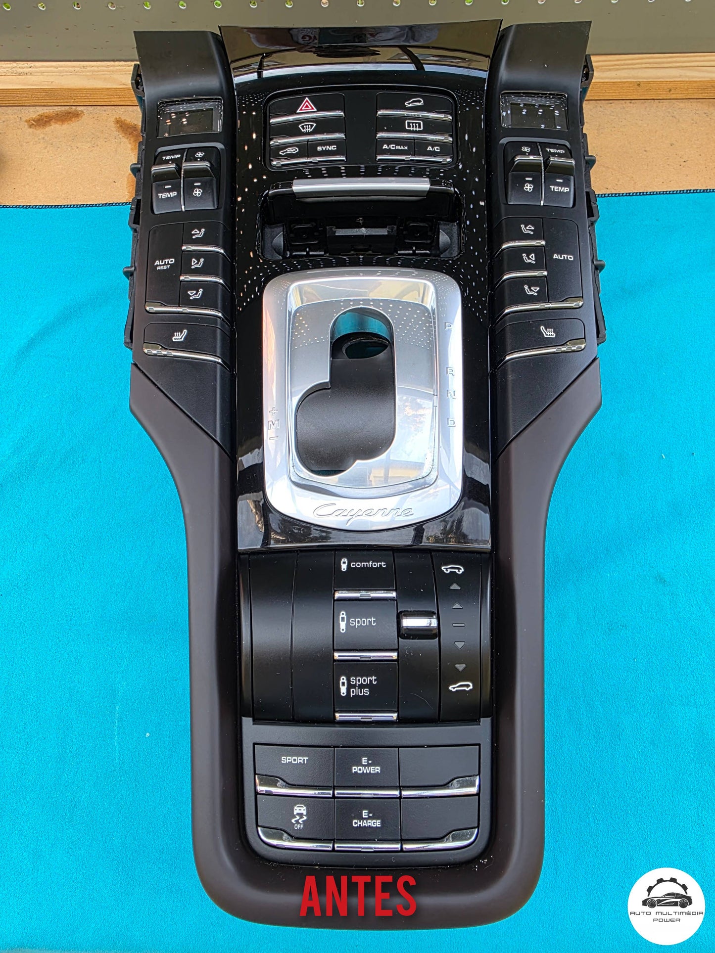 PORSCHE - CAYENNE - Instalação Consola Central Digital & Tátil