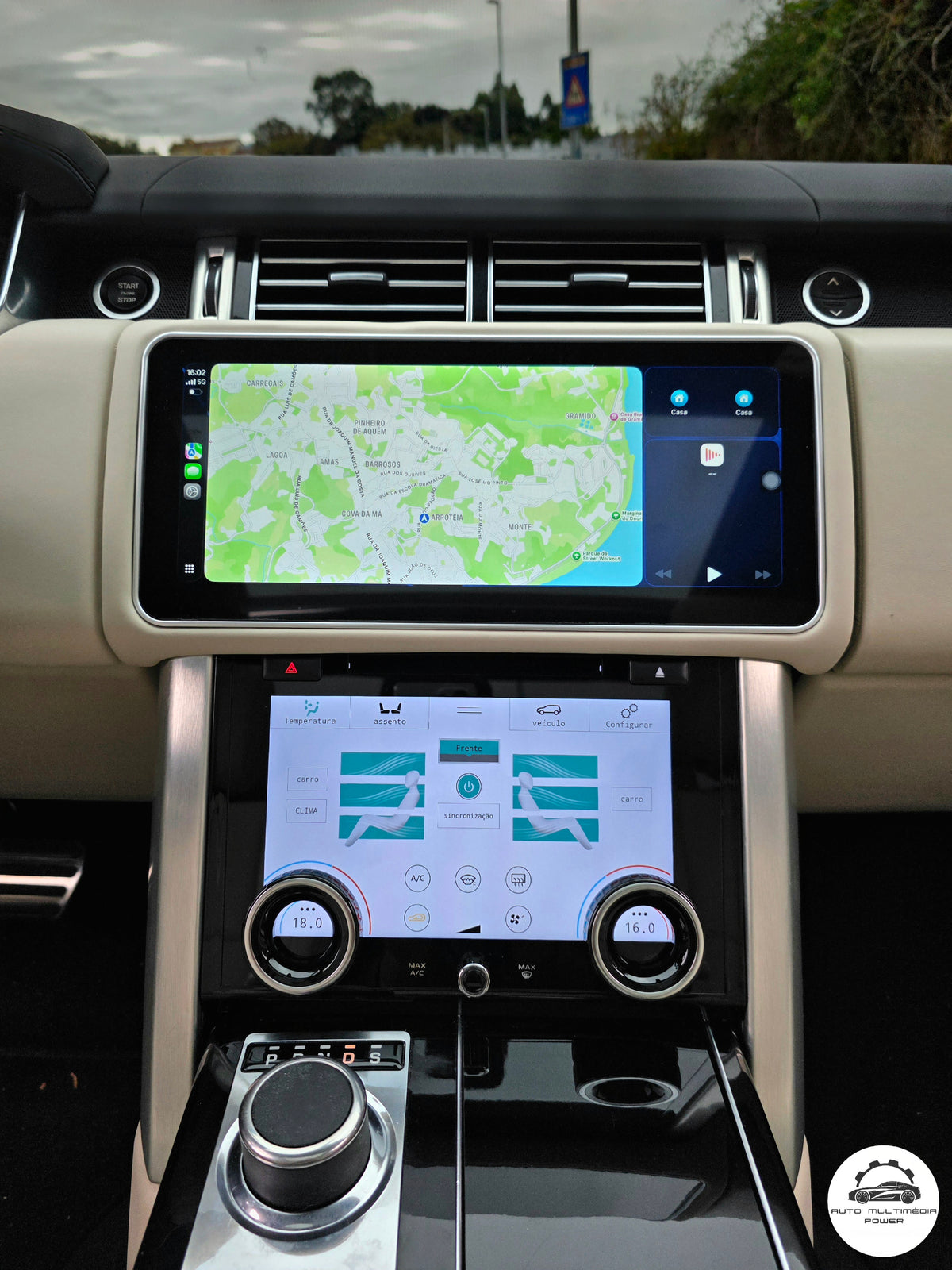 RANGE ROVER - VOGUE - Sistema BOSCH / HARMAN - Ecrã Touch Screen Android 15 - Apple CarPlay & Google Android Auto Wireless