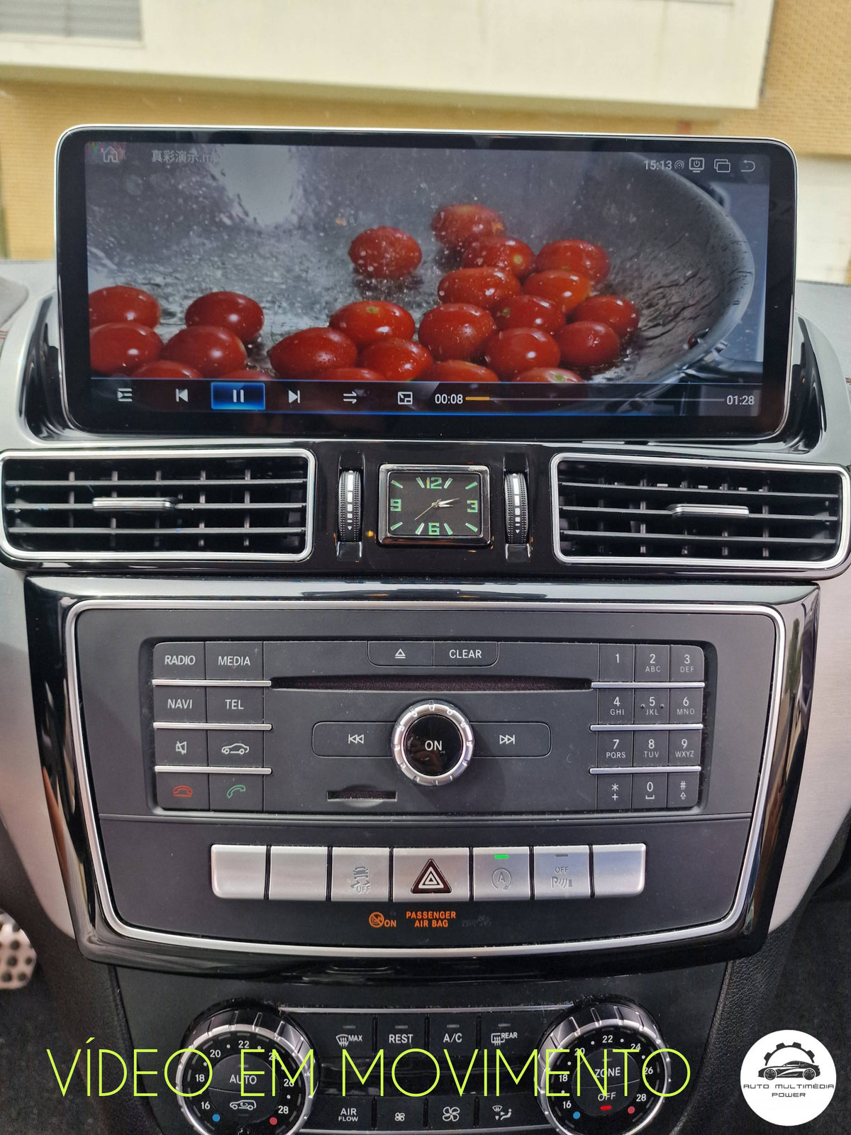 MERCEDES-BENZ - Classe GLE / GLS - Ecrã Touch Screen Android 15 - Apple CarPlay & Google Android Auto Wireless