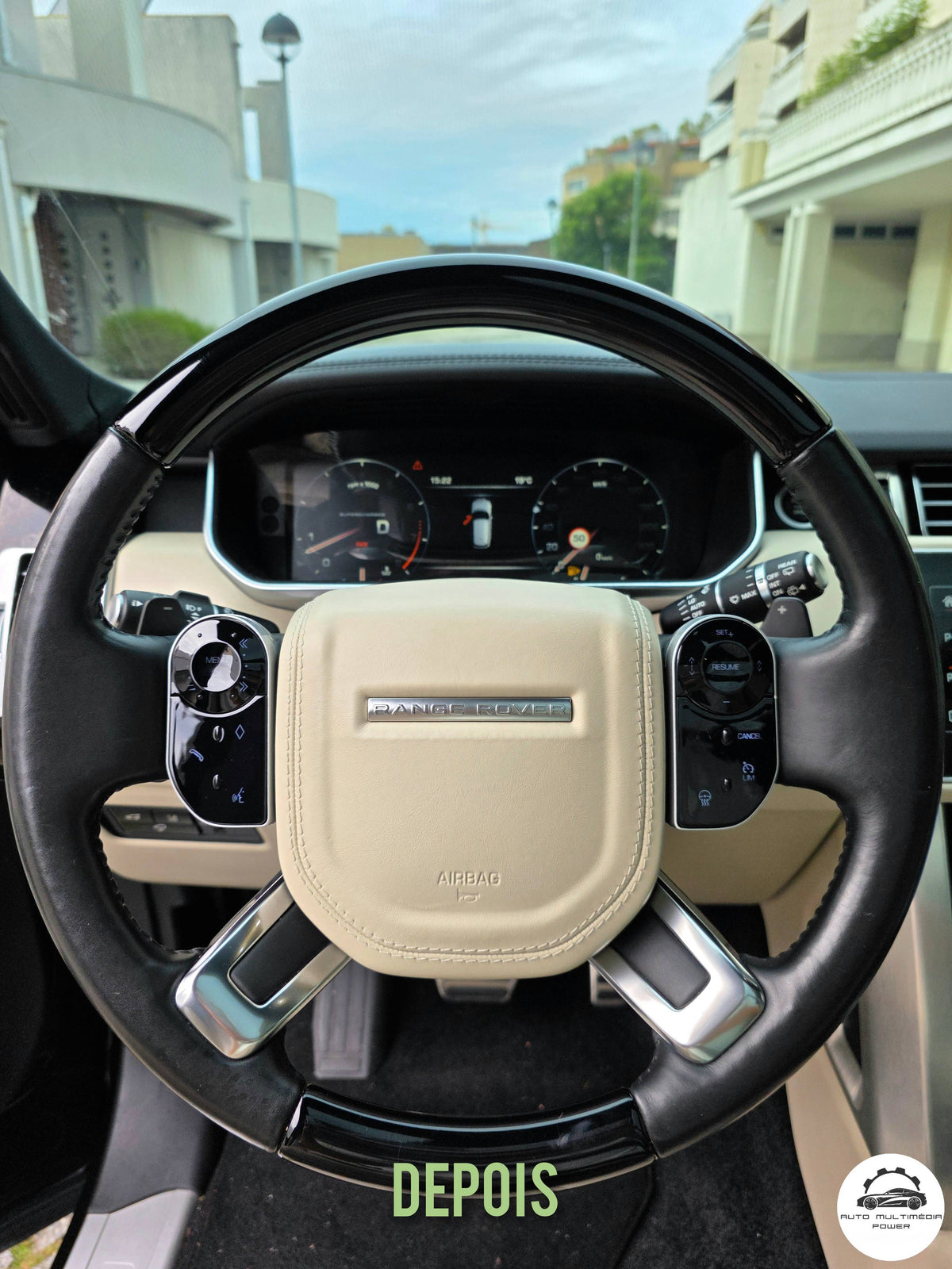 LAND ROVER / RANGE ROVER - Instalação Comandos Digitais Volante