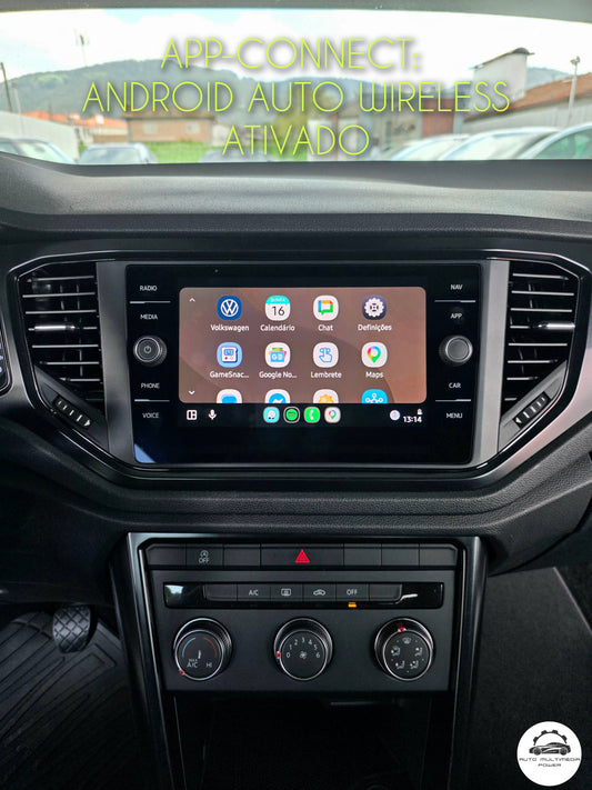 VOLKSWAGEN VW - Sistema MIB3 PREH MOI3 - Ativação OEM Google Android Auto & Apple CarPlay Wireless