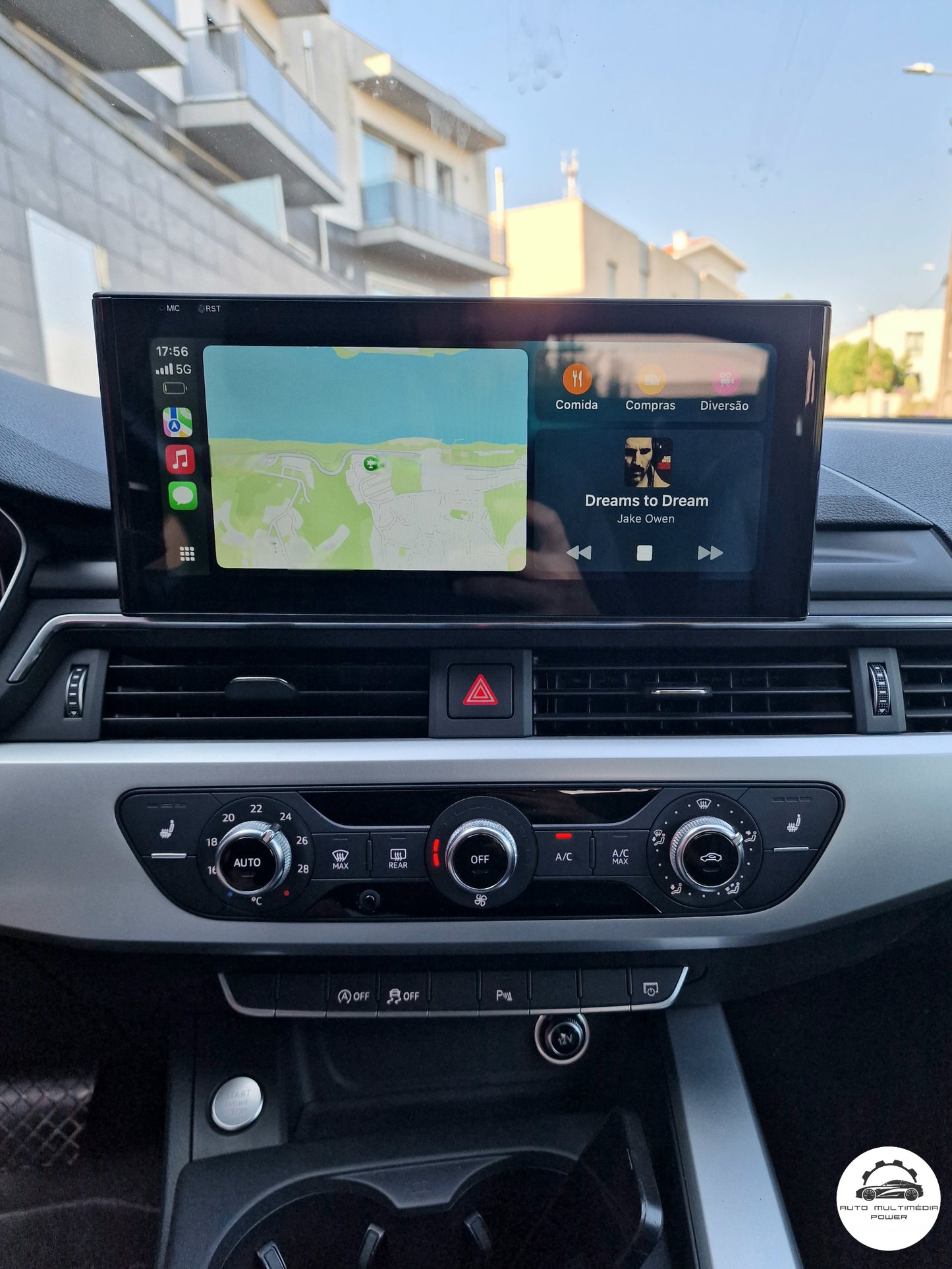 AUDI - A4 / A5 - MMI MIB 2 LOW (MHS2) & HIGH (MHI2) - Ecrã Touch Screen Android 14 - Apple CarPlay & Google Android Auto Wireless