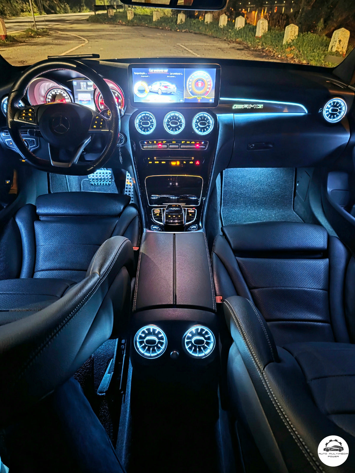 MERCEDES-BENZ - CLASSE C W205 - Iluminação Ambiente / Ambient Lighting