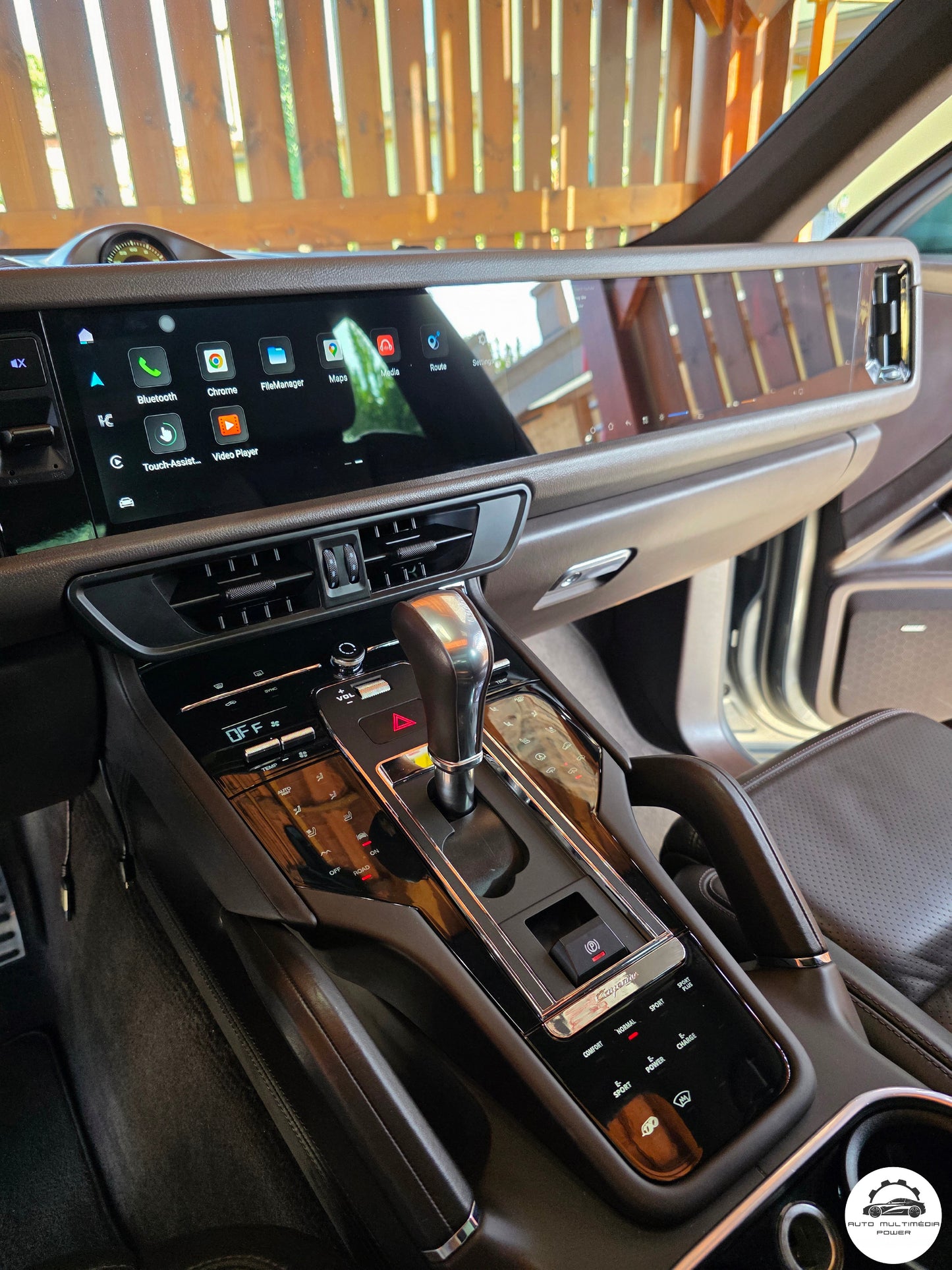 PORSCHE - CAYENNE - PCM 3.0 / 3.1 / 4.0 - Ecrã Touch Screen Duplo Android 14 - Apple CarPlay & Google Android Auto Wireless