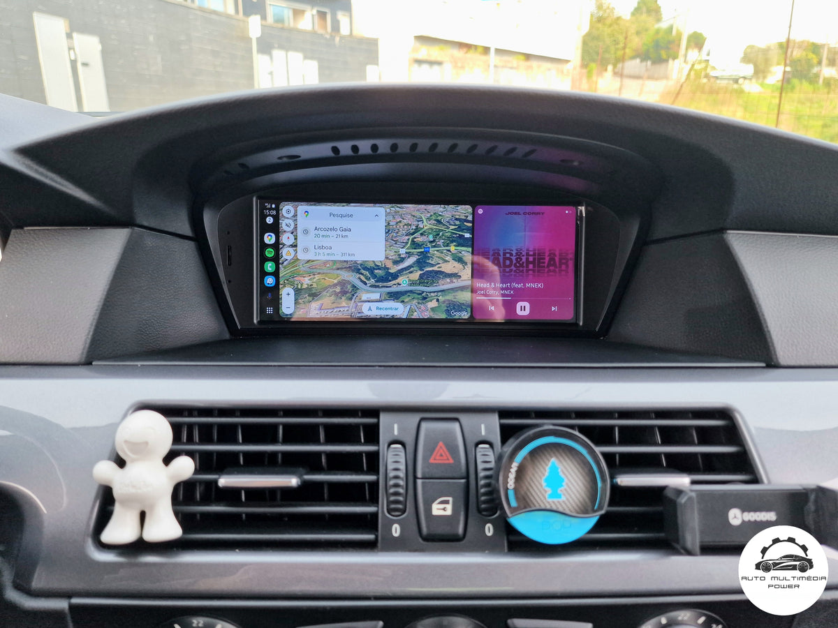 BMW - Série 5 - CIC NBT EVO - Ecrã Touch Screen Android 15 - Apple CarPlay & Google Android Auto Wireless