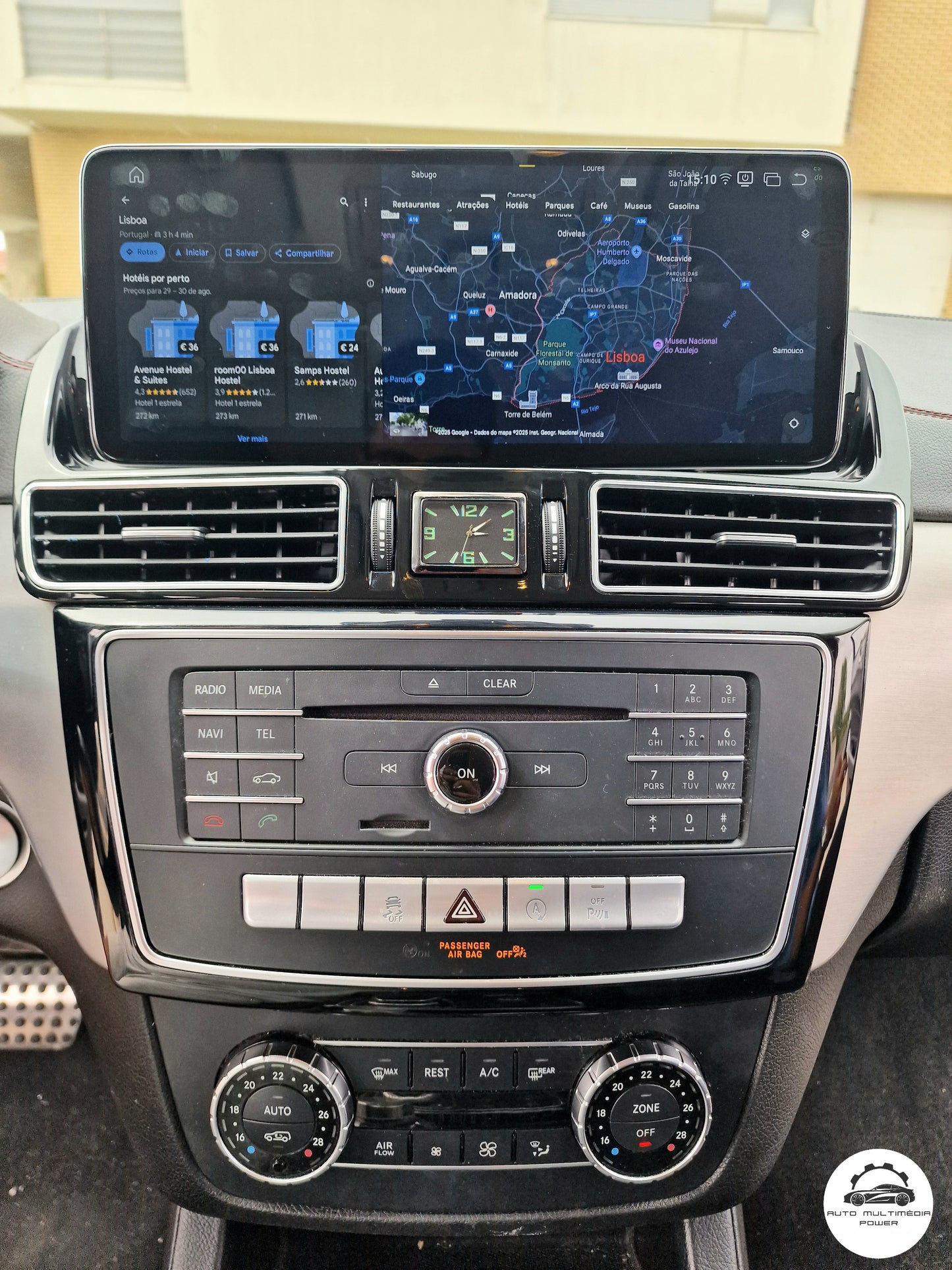 MERCEDES-BENZ - Classe GLE / GLS - Ecrã Touch Screen Android 14 - Apple CarPlay & Google Android Auto Wireless