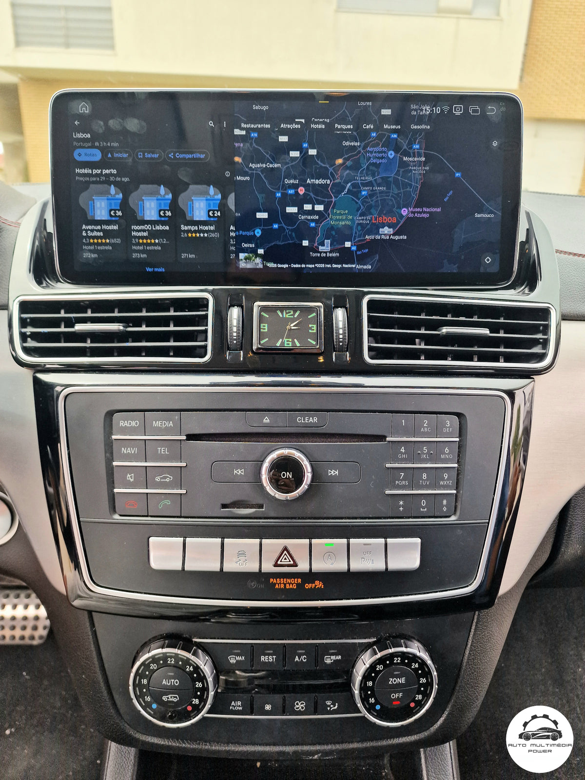 MERCEDES-BENZ - Classe GLE / GLS - Ecrã Touch Screen Android 15 - Apple CarPlay & Google Android Auto Wireless