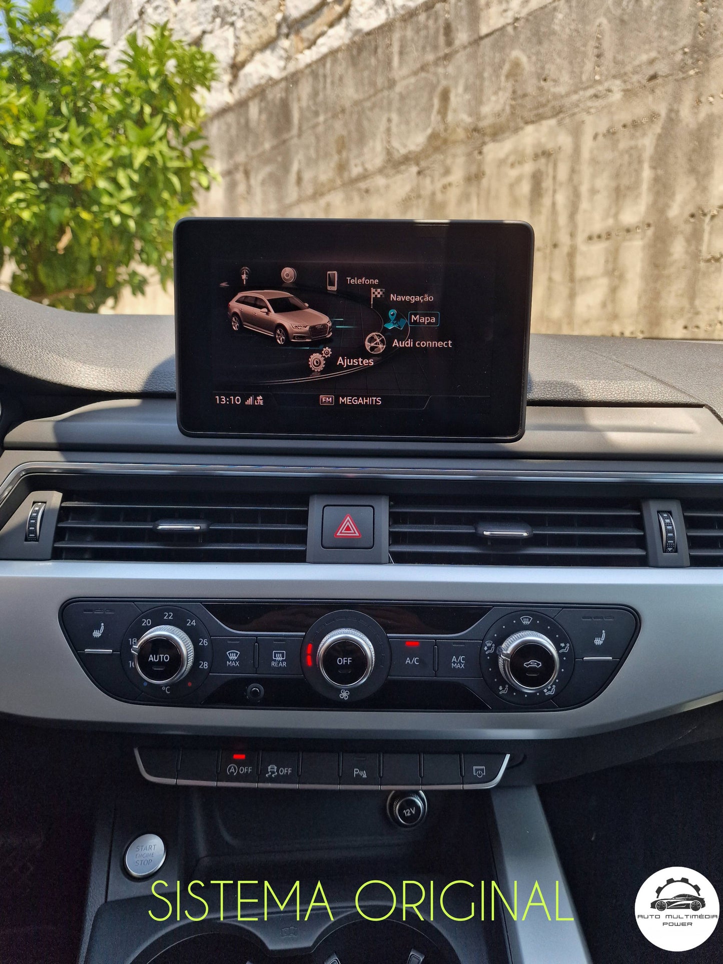 AUDI - A4 / A5 - MMI MIB 2 LOW (MHS2) & HIGH (MHI2) - Ecrã Touch Screen Android 14 - Apple CarPlay & Google Android Auto Wireless