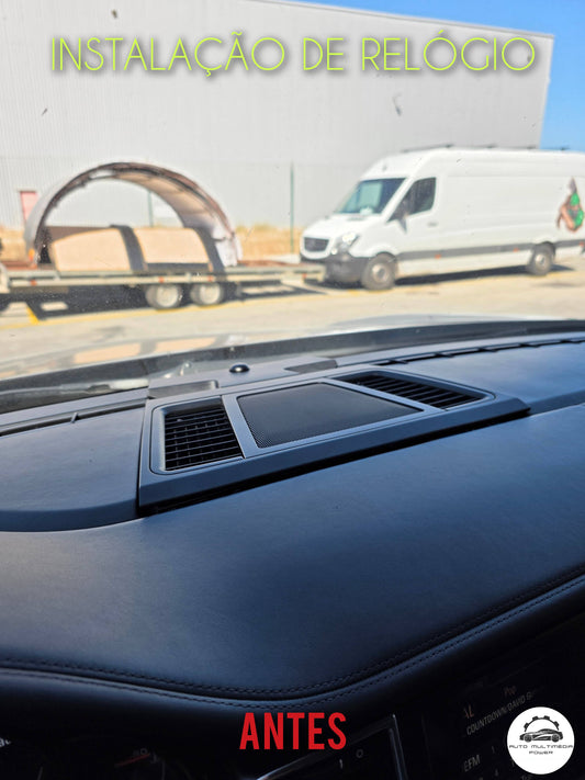 PORSCHE - Instalação Relógio / Cronômetro Porsche Sport