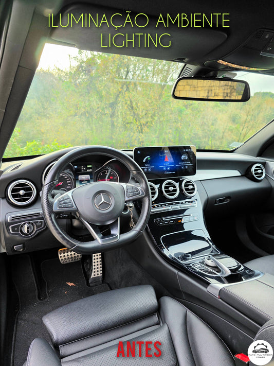MERCEDES-BENZ - CLASSE C W205 - Iluminação Ambiente / Ambient Lighting