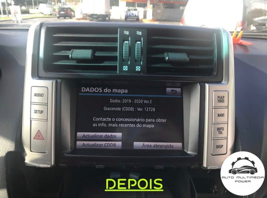 TOYOTA / LEXUS - Sistema GEN 6 (08 HDD) - Atualização Software + Mapas GPS Nav v2020