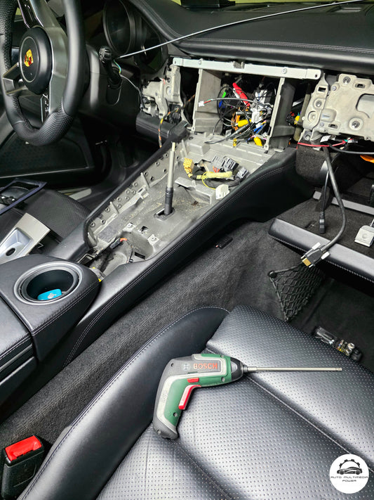 PORSCHE - PANAMERA 970 - PCM 3.1 - Ecrã Touch Screen Duplo Android 14 - Apple CarPlay & Google Android Auto Wireless