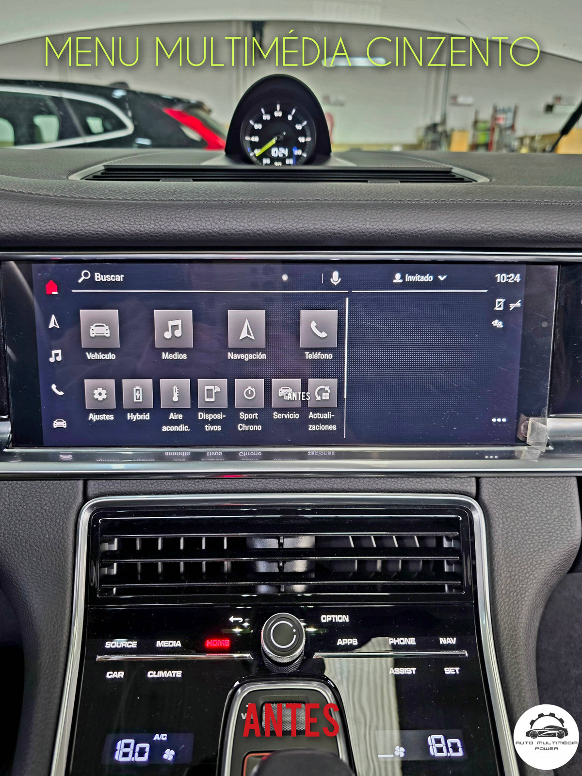 PORSCHE - Sistema PCM 6.0 - MIB 3 - Conversão para a Região Europa