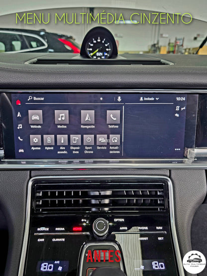 PORSCHE - Sistema PCM 6.0 - MIB 3 - Conversão para a Região Europa