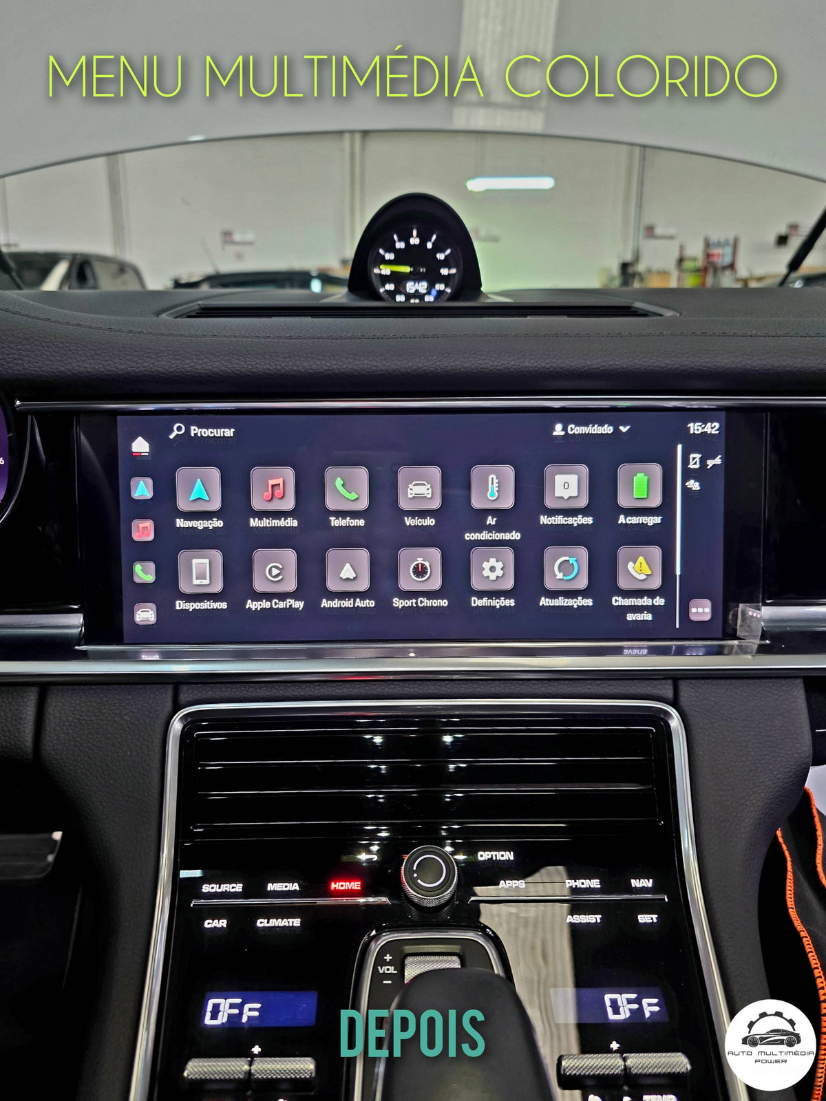 PORSCHE - Sistema PCM 6.0 - MIB 3 - Conversão para a Região Europa