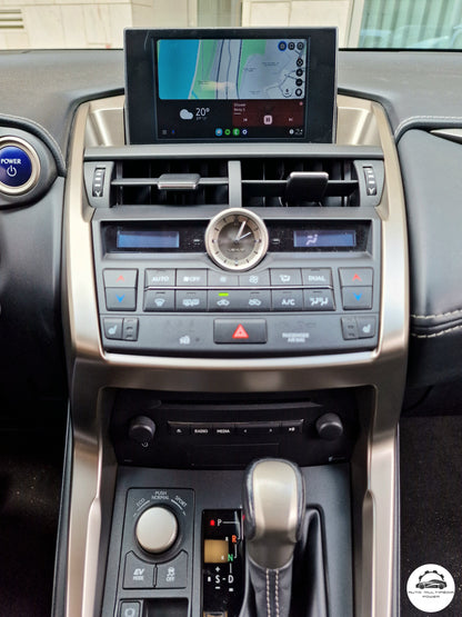LEXUS - Sistema Premium Navigation c/ BOTÃO KNOB ROTATIVO - Instalação Função Apple CarPlay & Google Android Auto Wireless