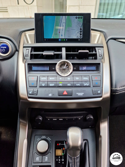 LEXUS - Sistema Premium Navigation c/ BOTÃO KNOB ROTATIVO - Instalação Função Apple CarPlay & Google Android Auto Wireless