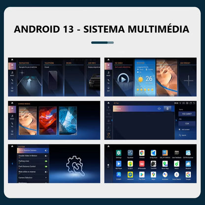BMW - Série 3 / 4 - CCC CIC NBT EVO - Ecrã Touch Screen Android 13 - Apple CarPlay & Google Android Auto Wireless