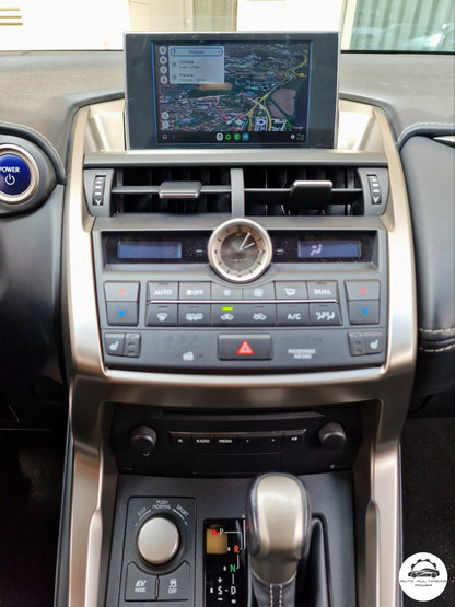 LEXUS - Sistema Premium Navigation c/ BOTÃO KNOB ROTATIVO - Instalação Função Apple CarPlay & Google Android Auto Wireless