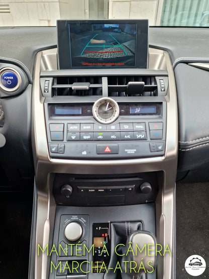 LEXUS - Sistema Premium Navigation c/ BOTÃO KNOB ROTATIVO - Instalação Função Apple CarPlay & Google Android Auto Wireless