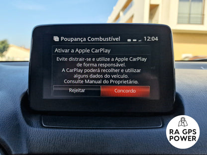 MAZDA - Sistema Skyactive Connect - Retrofit Porta USB - CarPlay & Android Auto