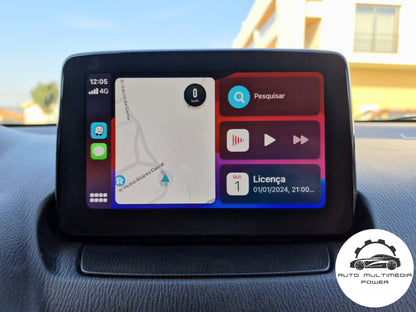 MAZDA - Sistema Skyactive Connect - Retrofit Porta USB - CarPlay & Android Auto