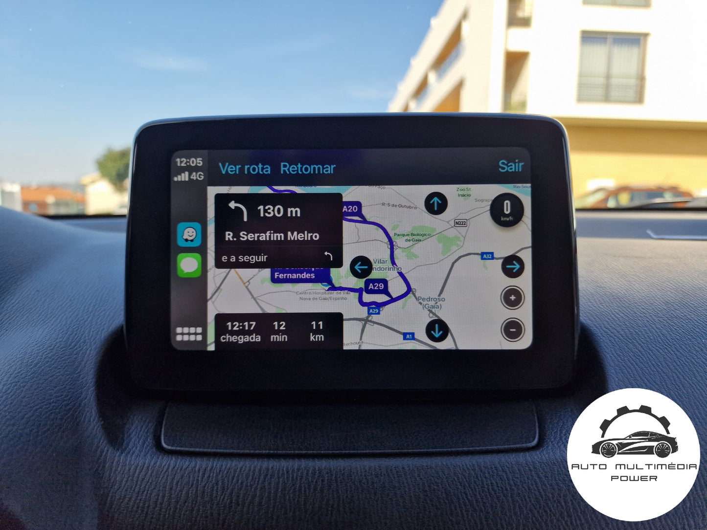 MAZDA - Sistema Skyactive Connect - Retrofit Porta USB - CarPlay & Android Auto