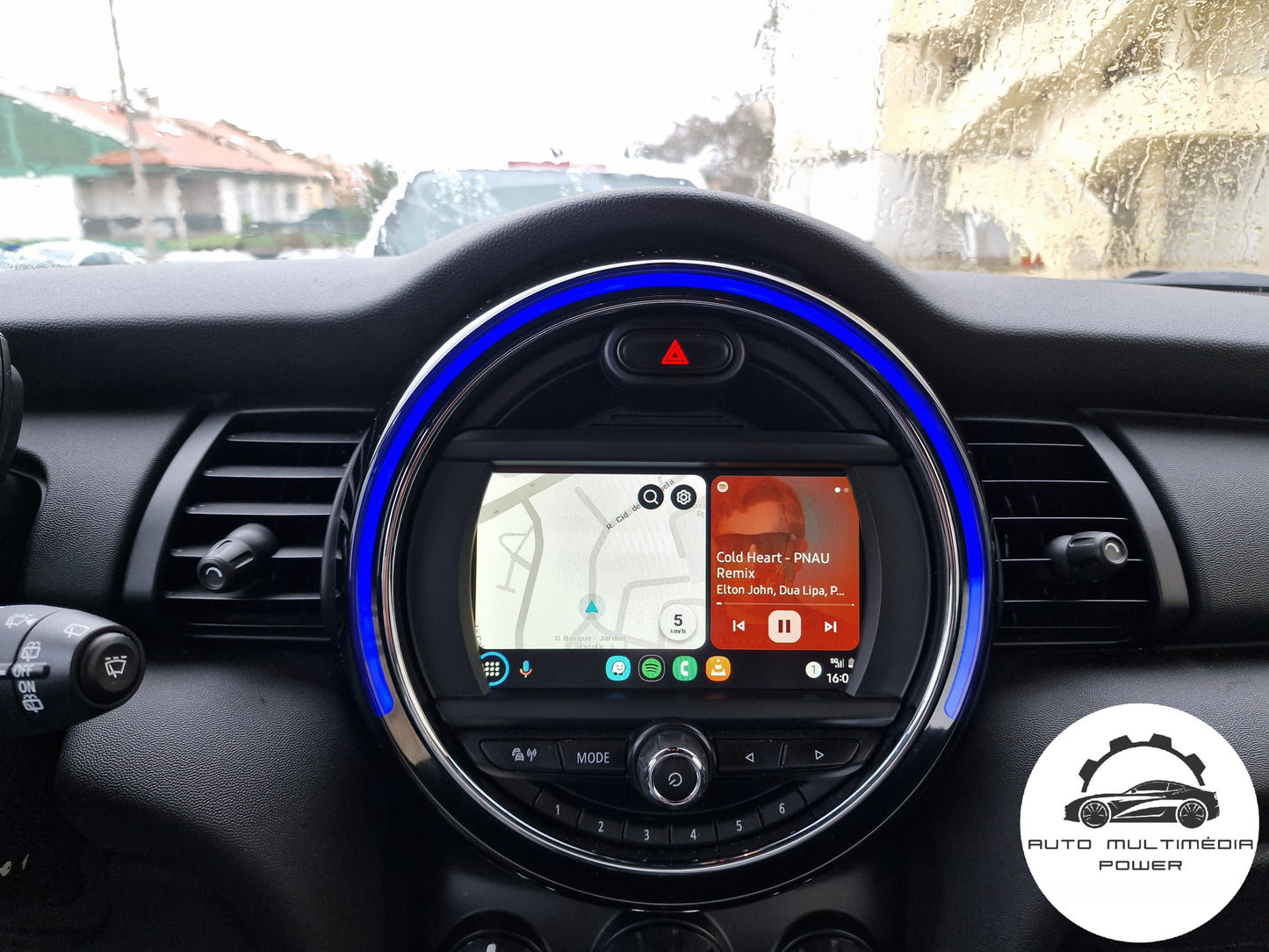 MINI - Sistema NBT - Instalação Função Apple CarPlay & Google Android Auto Wireless