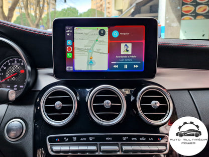 MERCEDES-BENZ - Sistema NTG 5.0 / 5.1 / 5.2 - Instalação Função Apple CarPlay & Google Android Auto Wireless