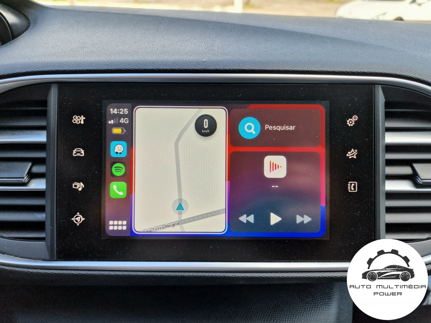 CITROEN eMyWay / PEUGEOT WipNav+ - Instalação Função CarPlay & AndroidAuto Wireless