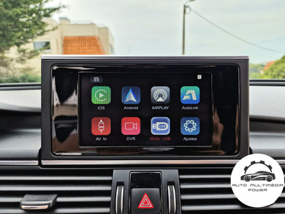 AUDI - Sistema MMI RMC - Instalação Função Apple CarPlay & Google Android Auto Wireless