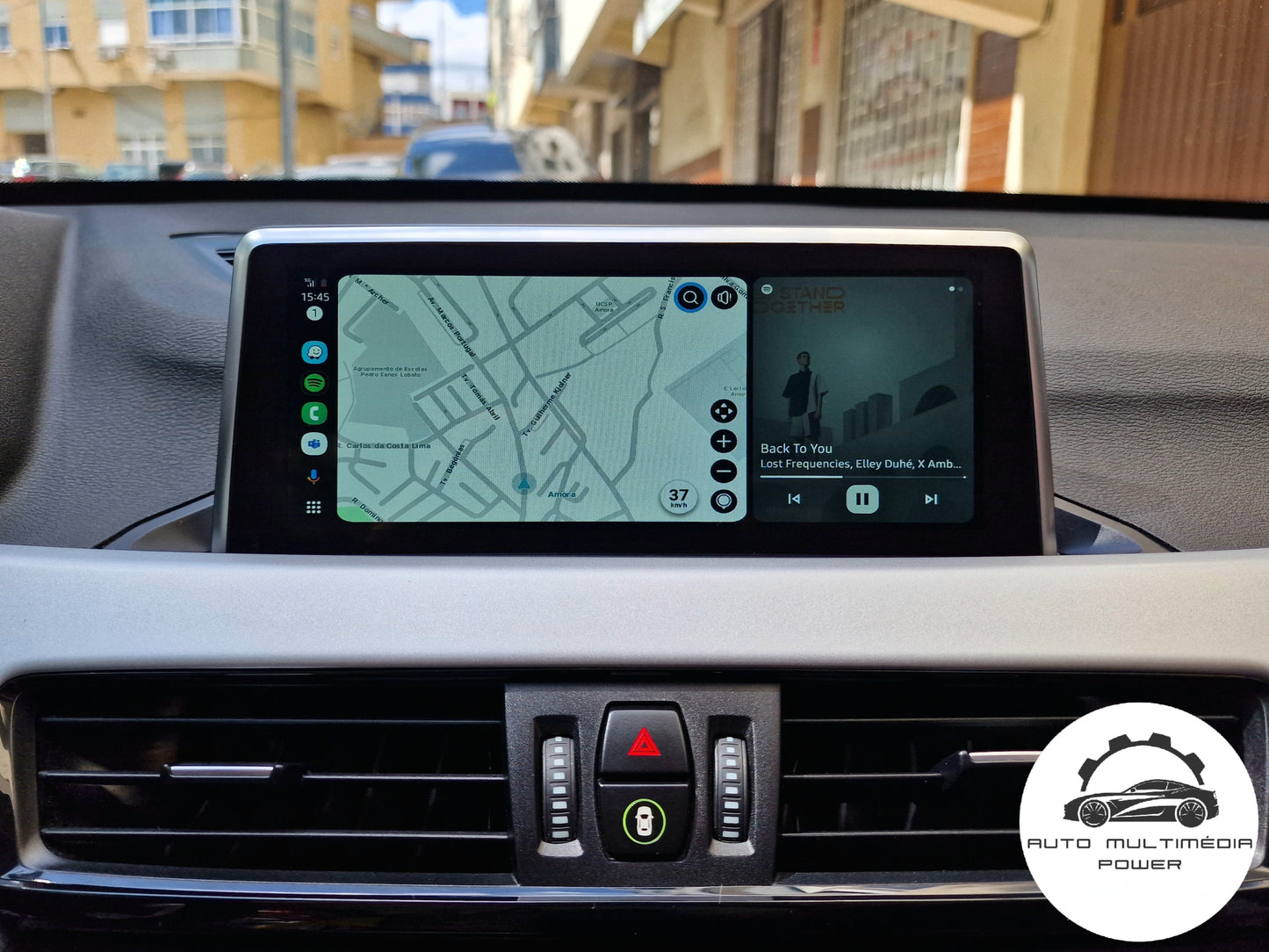 BMW - Sistema EVO ID5 & ID6 - Instalação Função Apple CarPlay & Google Android Auto Wireless