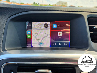 VOLVO - Sistema RTI Sensus Touch IAM - Instalação Função Apple CarPlay & Google Android Auto Wireless