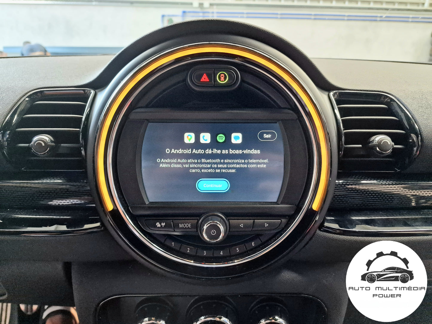 MINI - Sistema NBT - Instalação Função Apple CarPlay & Google Android Auto Wireless